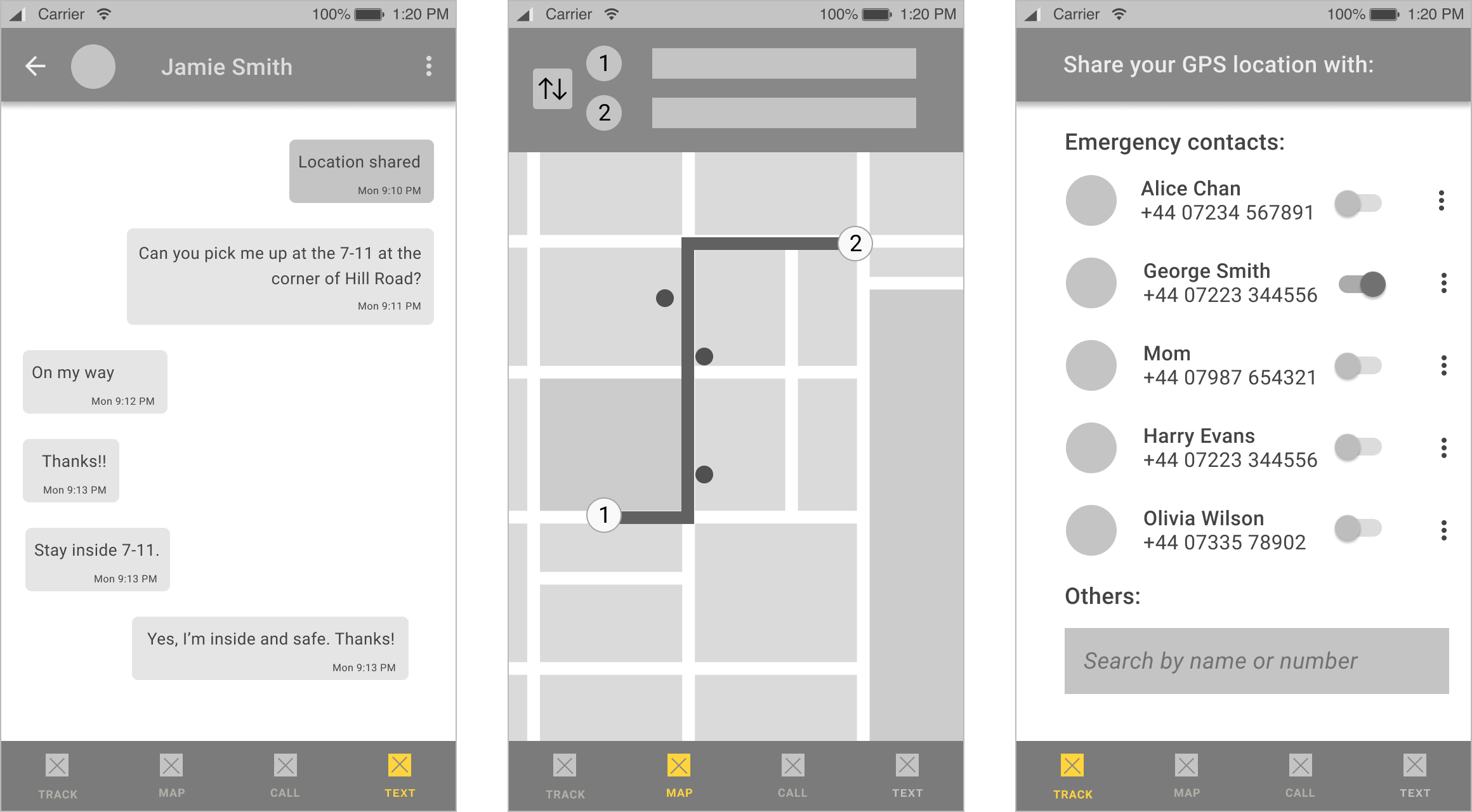 ff wireframes